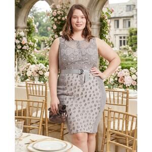 Anthropologie Byron Lars Beguile Plus 18 Cocktail Dress Wedding Special Even NWT